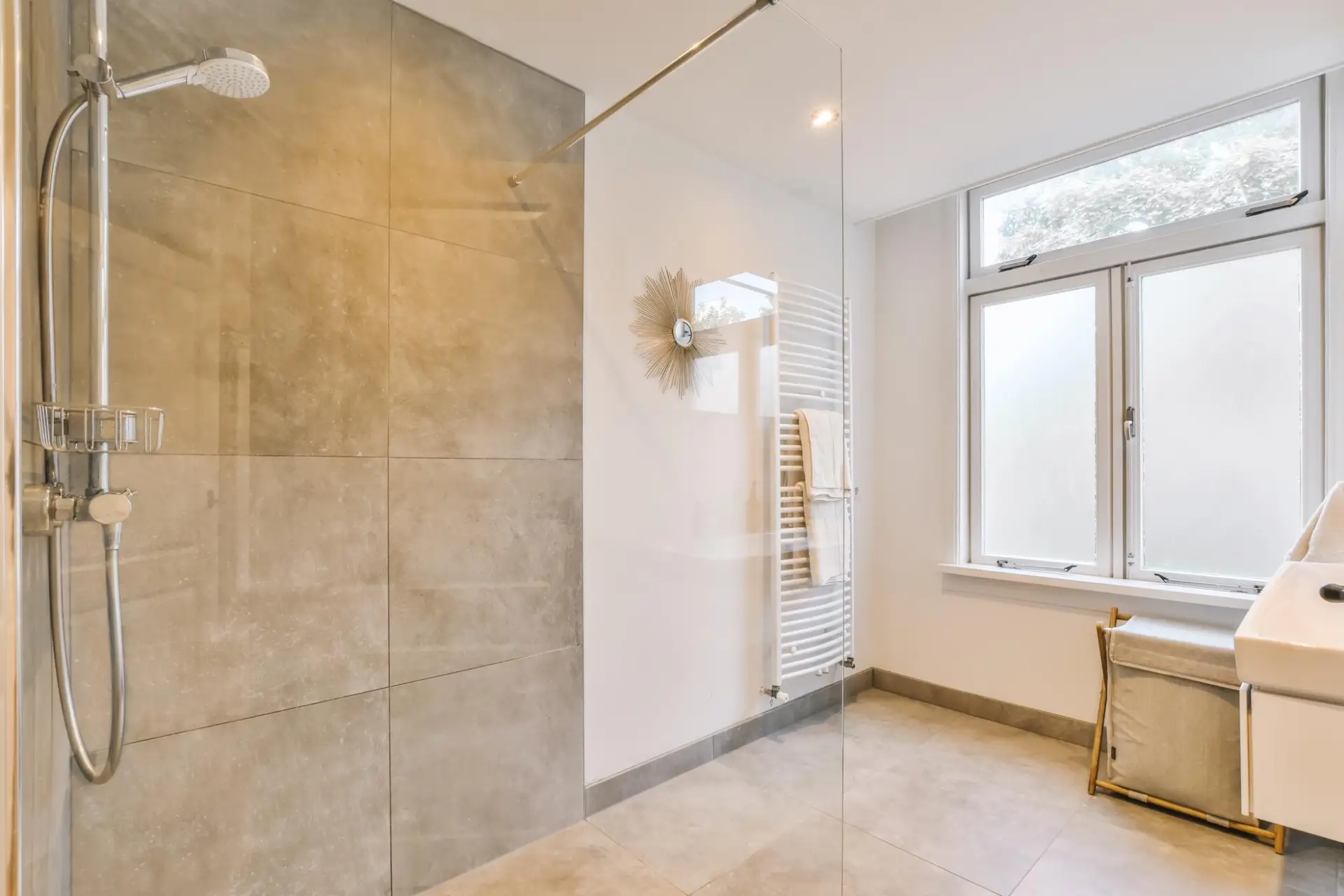 Duschtrennwand aus Glas von Glas Hautzinger