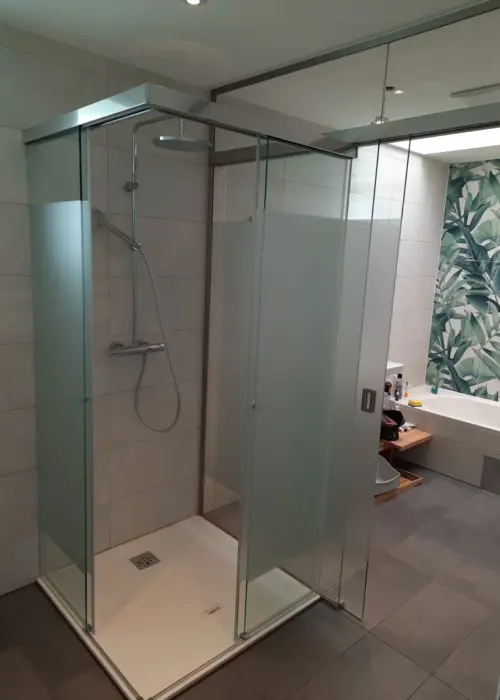 Folierung Dusche ergebnis